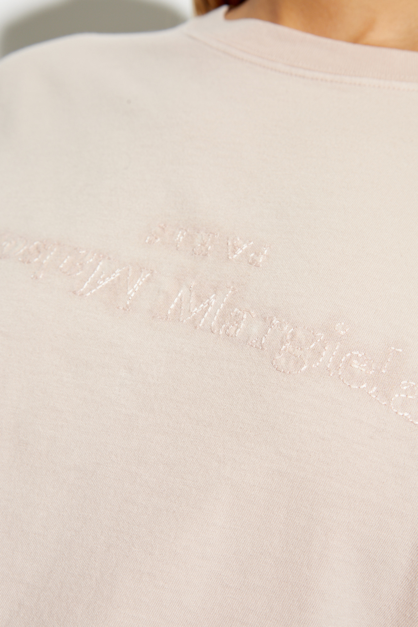 Maison Margiela T-shirt with logo | Women's Clothing | Vitkac